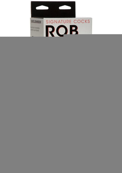 Signature Cocks Ultraskyn Rob Piper Dildo - Chocolate - 10.5in