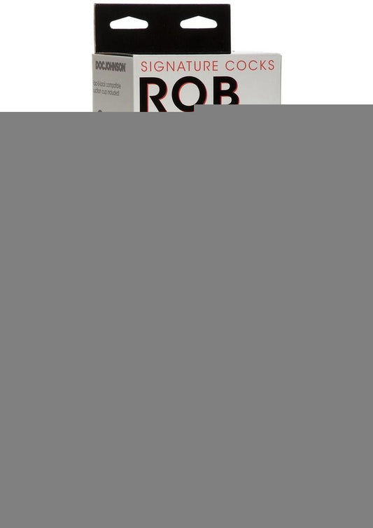 Signature Cocks Ultraskyn Rob Piper Dildo - Chocolate - 10.5in