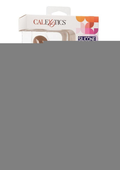 Silicone Studs Realistic Dildo - Caramel - 6in