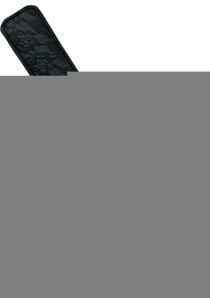 Sincerely Lace Paddle - Black - 12in