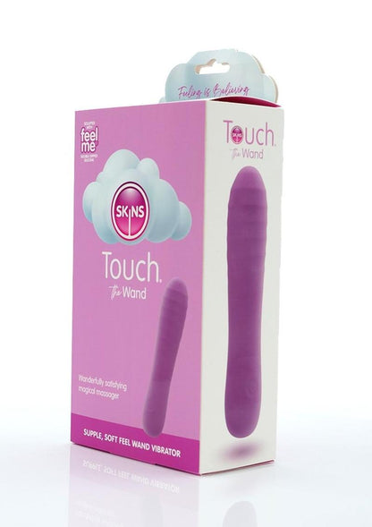 Skins Touch The Wand Rechargeable Silicone Vibrator - Pink