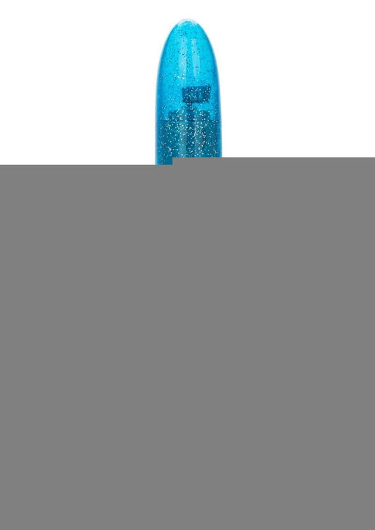 Sparkle Slim Vibrator - Blue