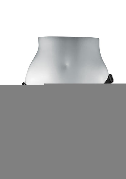 Sportsheets Anal Explorer Strap-On Harness Kit with 2 Silicone Dildos - Black/Purple