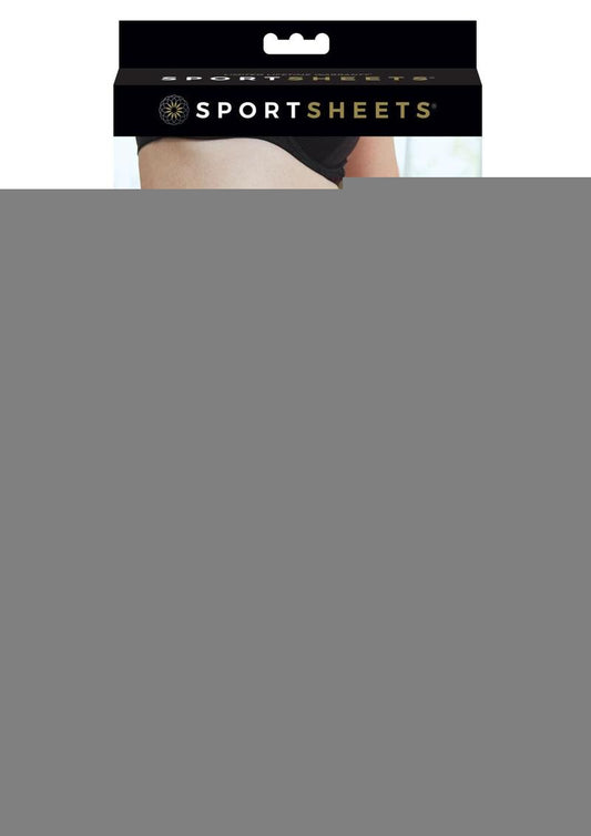 Sportsheets Bare As You Dare Strap-On Harness - Black