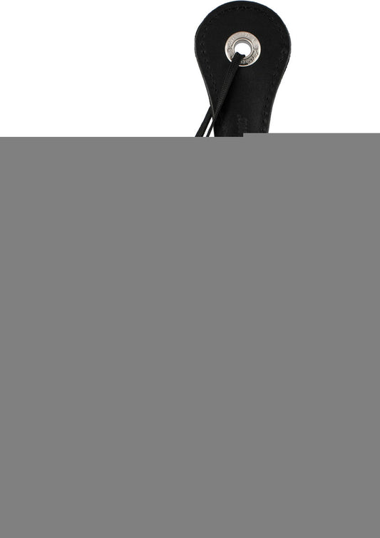 Sportsheets Leather Slut Impression Paddle - Black - 12in