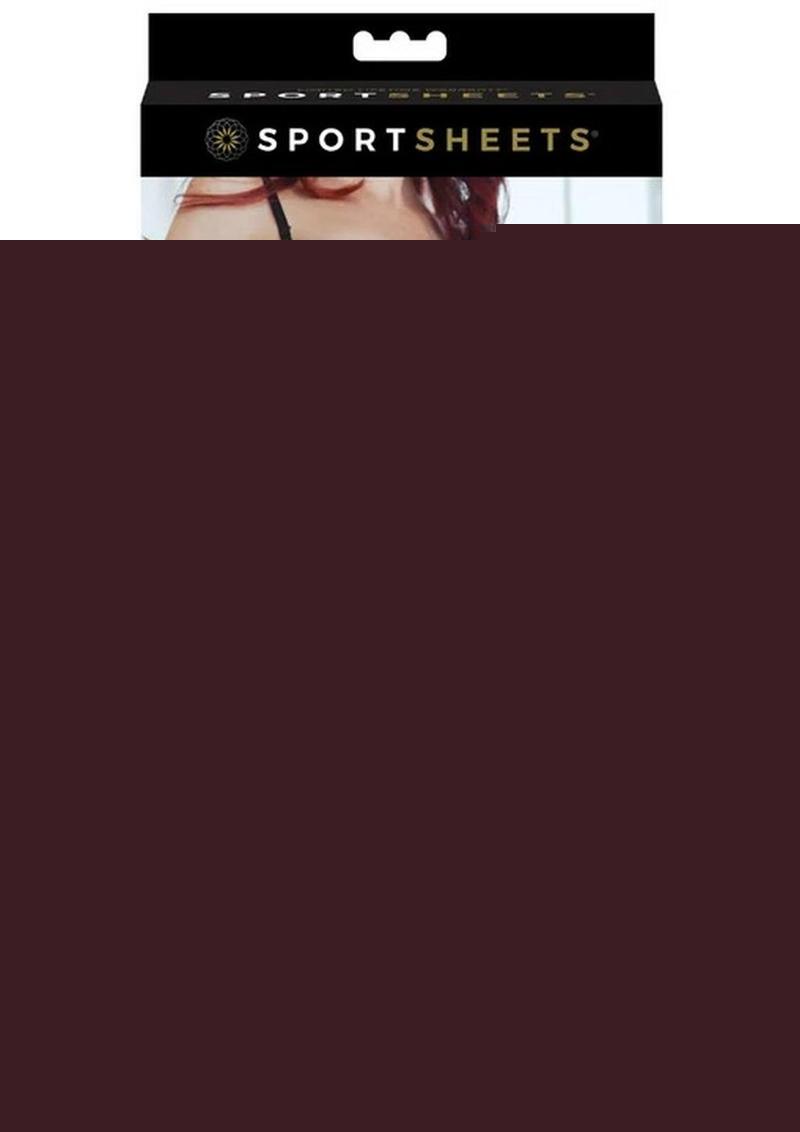 Sportsheets Leather Strap-On - Black