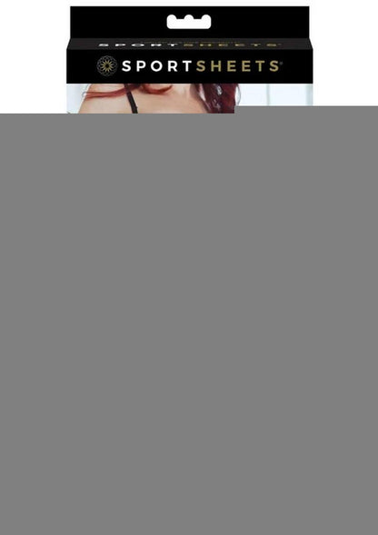 Sportsheets Leather Strap-On - Black