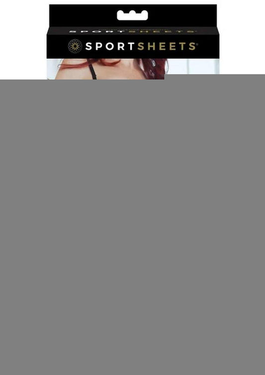 Sportsheets Leather Strap-On - Black