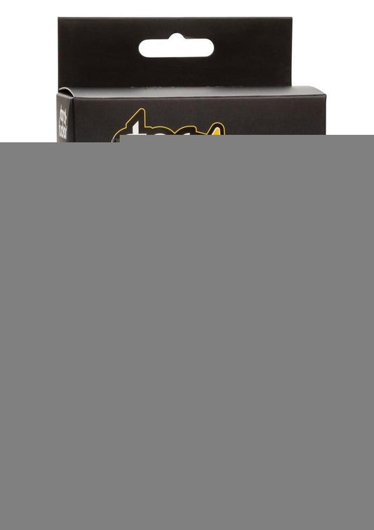 Star Fucker Beaded Plug Silicone Dual Enhancer - Black/Metal