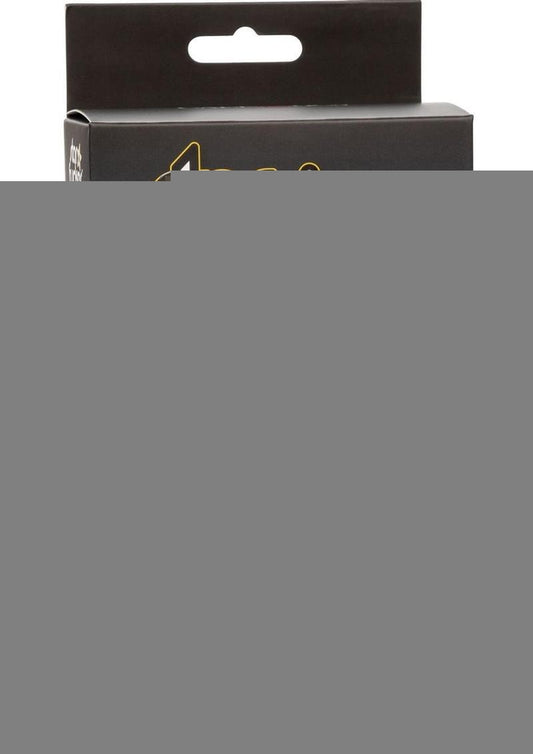 Star Fucker XL Teardrop Plug Silicone Dual Enhancer - Black