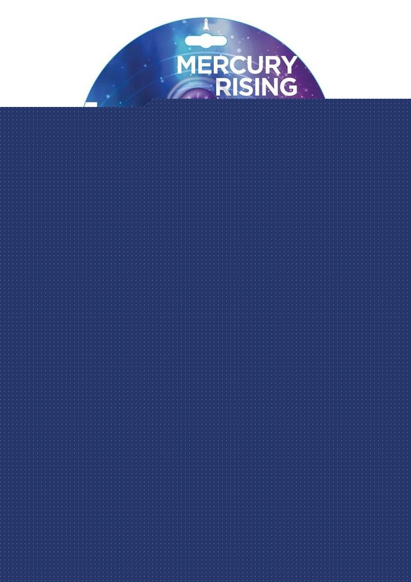 Stardust Mercury Rising Silicone Dildo - Purple