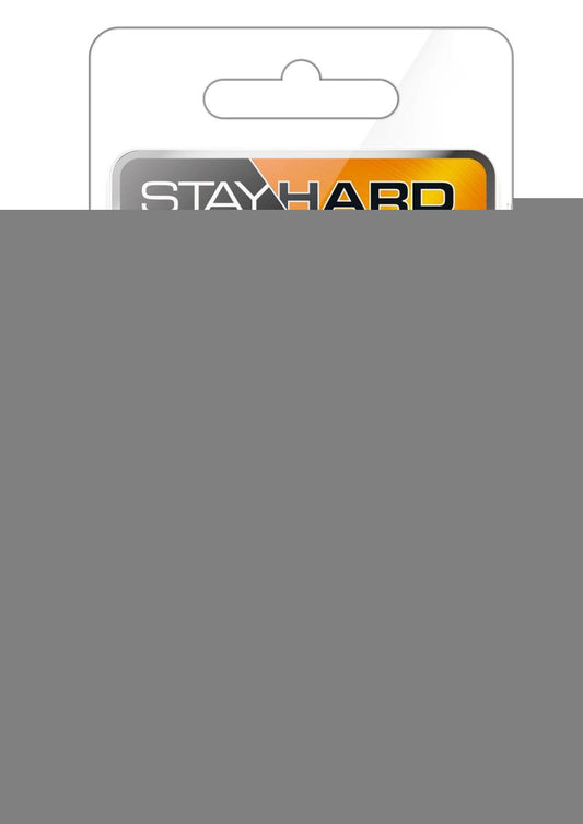 Stay Hard Donut Cock Rings - Red - 2 Pack