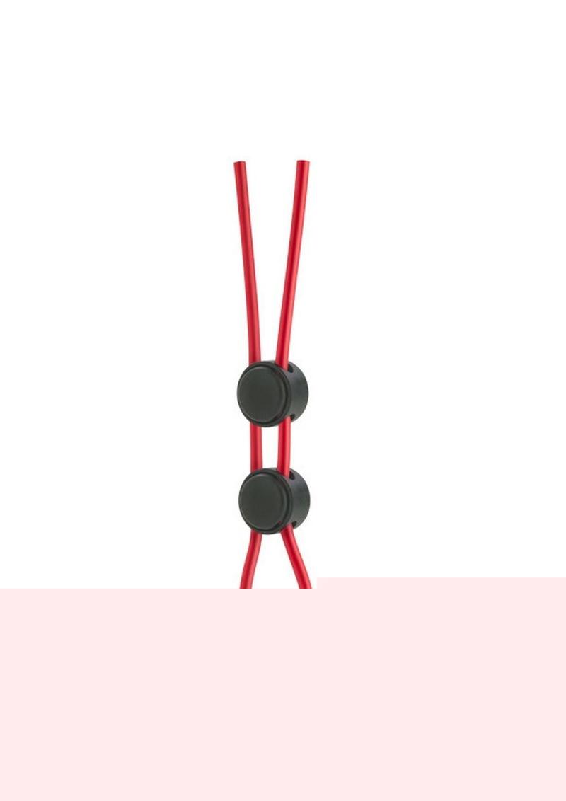 Stay Hard Silicone Double Loop Cock Ring