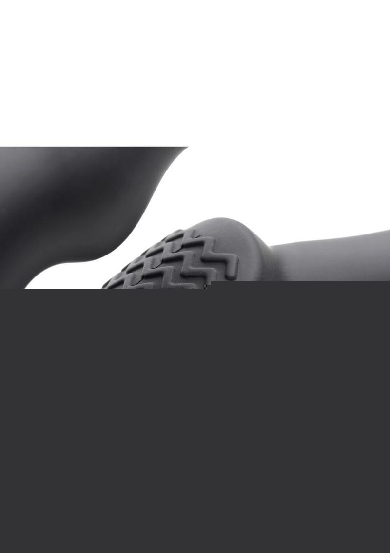 Strap U Evoke Super Charged Rechargeable Silicone Vibrating Strapless Strap-On