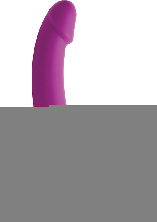 Strap U Evoke Vibrating Silicone Strapless Strap-On - Pink