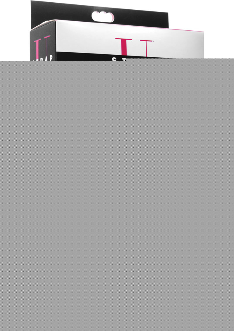 Strap U Flaunt L Strap-On Harness System W/3 O Rings - Black