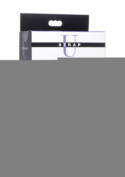 Strap U Lace Envy Black Crotchless Panty Harness - L/XL - Black