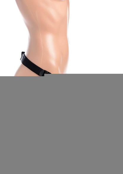 Strap U Proud Rainbow Silicone Dildo with Harness