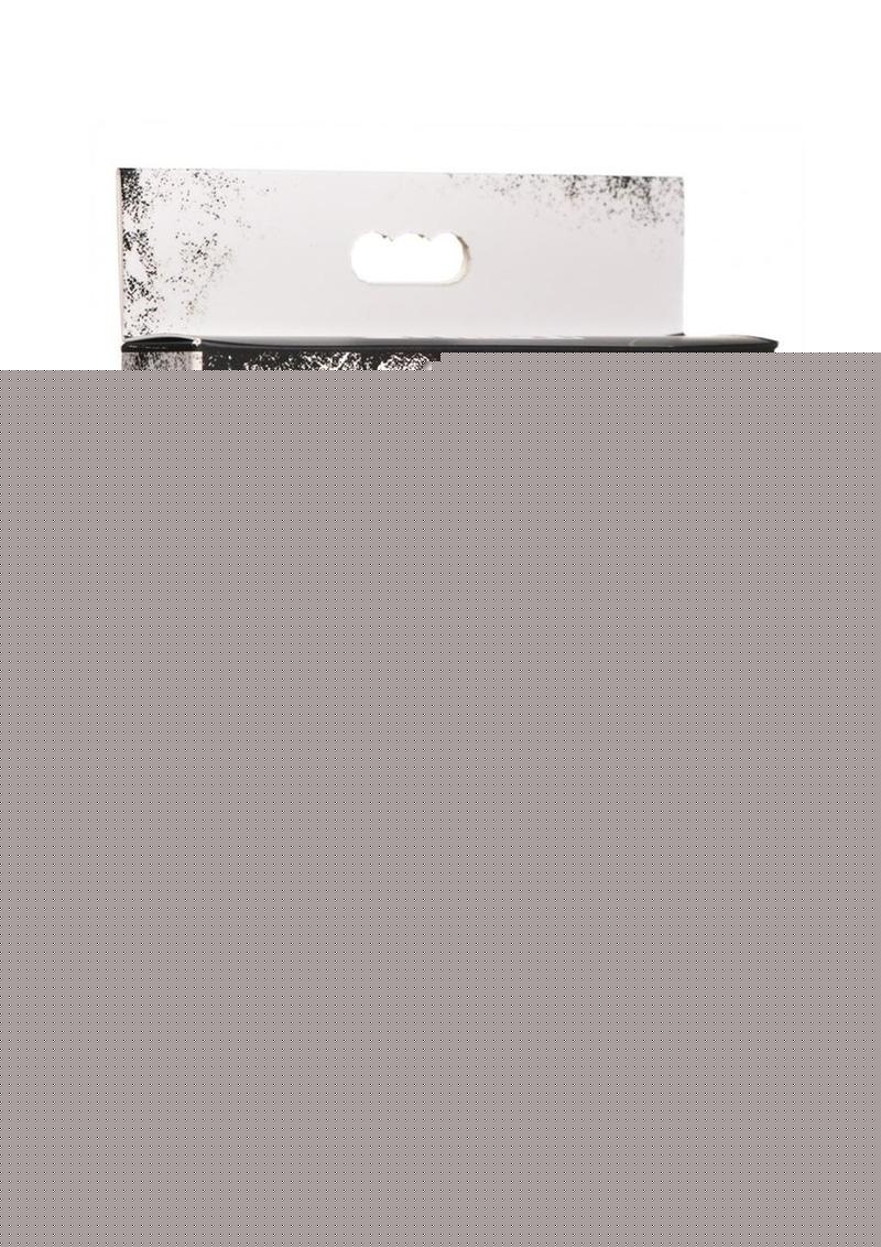 Strict Gates Of Hell Silicone Chastity Device - Black/Blue