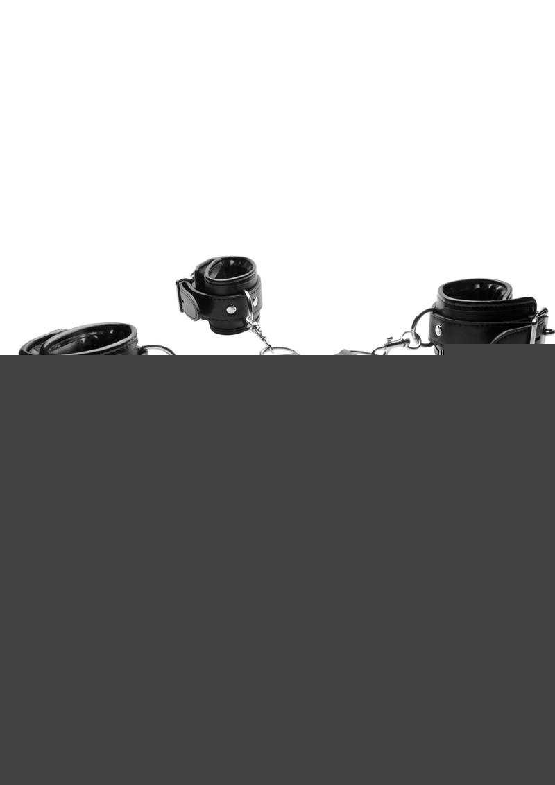 Strict Hogtie Restraint - Black