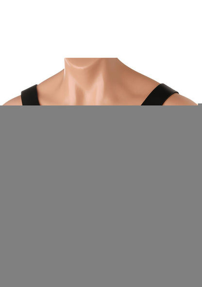 Strict Leather English Bull Dog Harness - Black