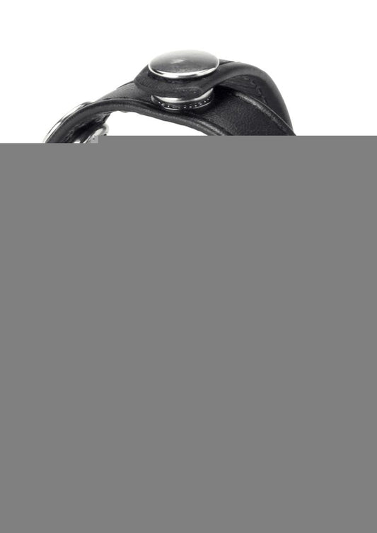 Strict Snap-On Cock and Ball Harness - Black