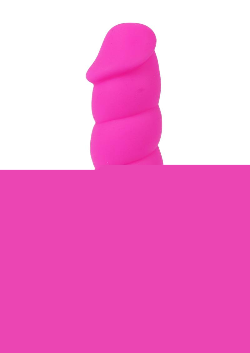 Suga' Daddy Silicone Dildo - Pink - 5.5in