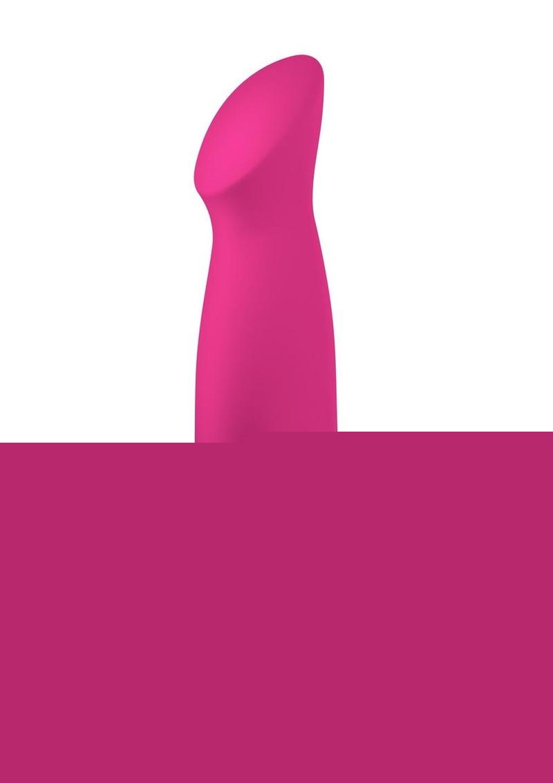 Sundaze Silicone Dual Stimulating Vibrator - Fuschia/Pink