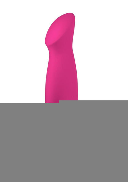Sundaze Silicone Dual Stimulating Vibrator - Fuschia/Pink