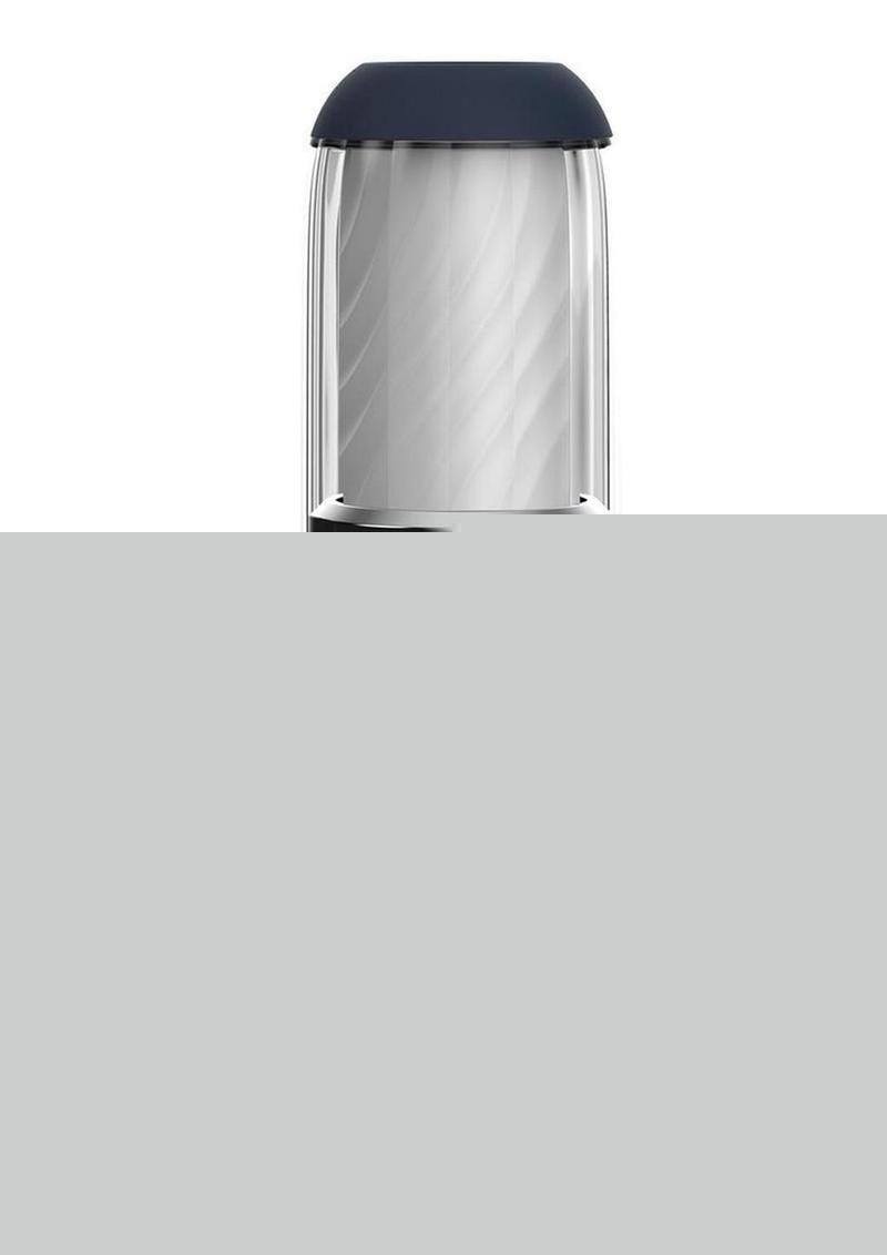 Svakom Alex Neo 2 Interactive Thrusting Rechargeable Masturbator - Black/Clear