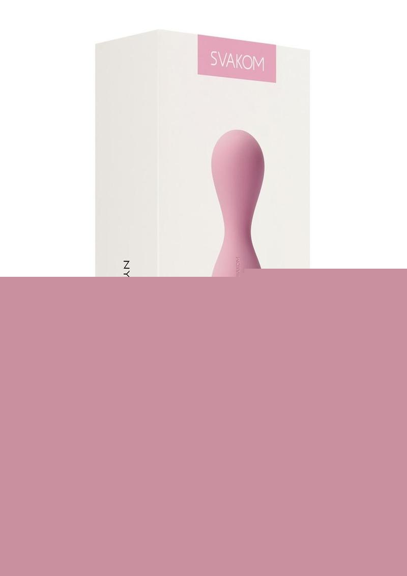 Svakom Silicone Nymph Rechargeable Finger Vibrator - Pink