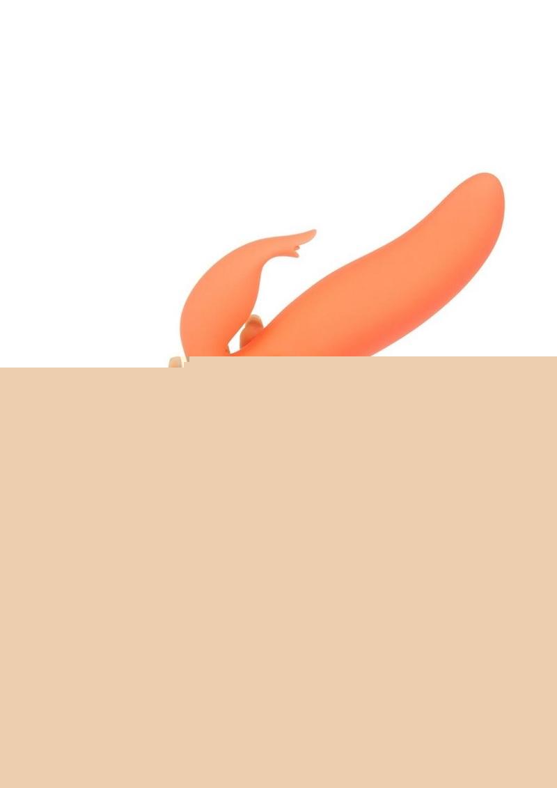 Swan The Blossom Swan Rechargeable Silicone Dual Action Rotate and Clitoral Vibrator