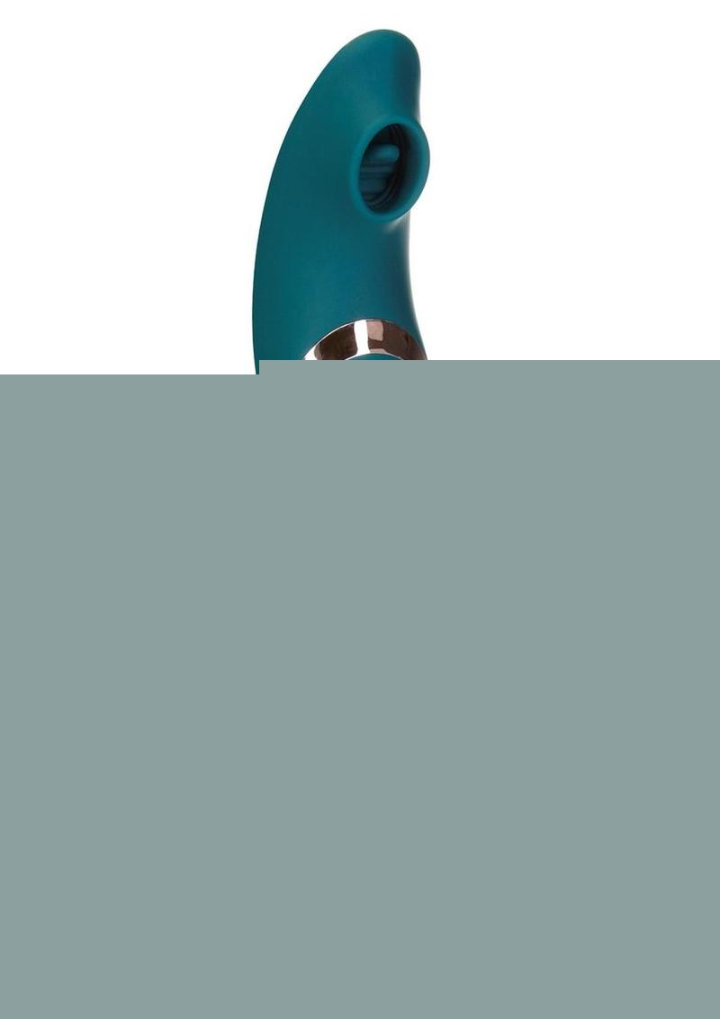 Swan The Monarch Swan Rechargeable Silicone Transform Vibrator - Teal