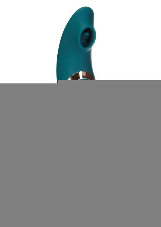 Swan The Monarch Swan Rechargeable Silicone Transform Vibrator - Teal