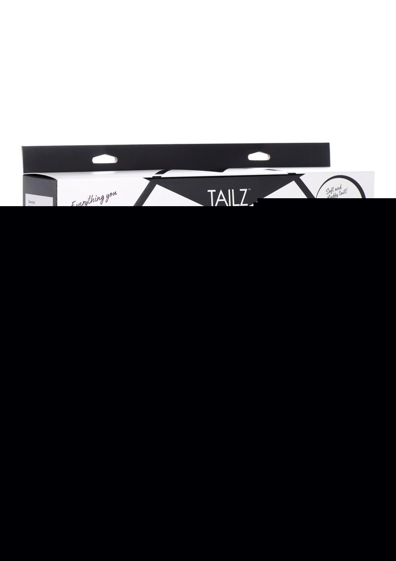 Tailz Bunny Tail Anal Plug and Mask - Black - Set