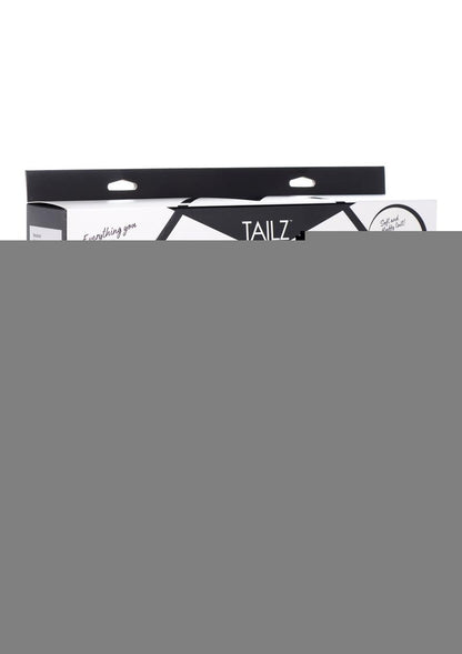 Tailz Bunny Tail Anal Plug and Mask - Black - Set