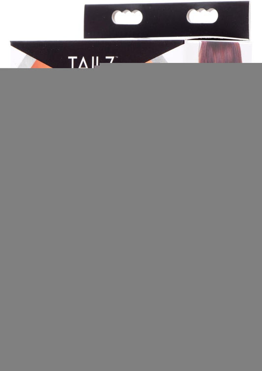 Tailz Fluffer Bunny Tail Glass Anal Plug - Black/White