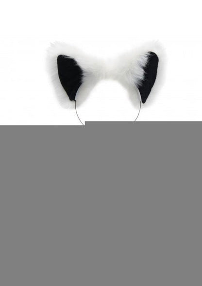 Tailz Fox Tail and Ears - White - Set