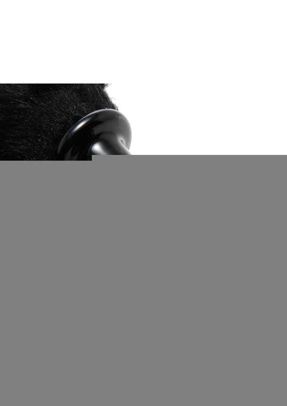 Tailz Midnight Fox Glass Butt Plug with Tail