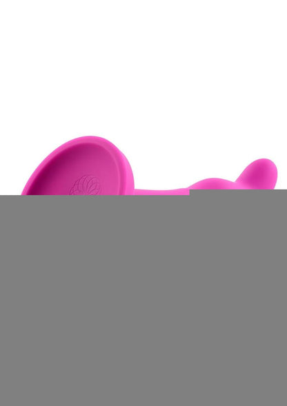 Tana Silicone Curved Dildo with Suction Cup - Pink - 8in