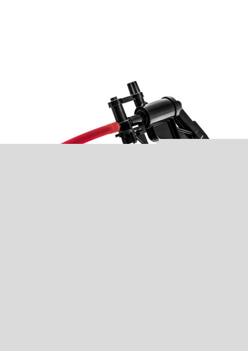 Temptasia Clitoris and Nipple Pump - Black/Red