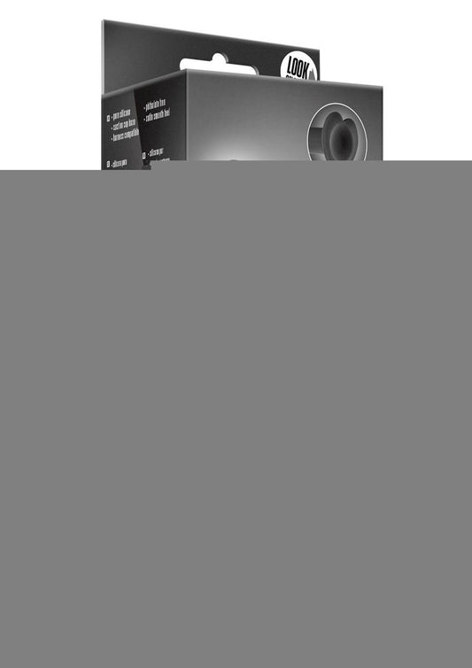 Temptasia Twist Silicone Dildo - Black - Medium - 5.5in