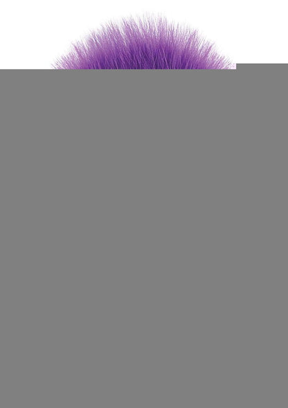 The 9's - Cottontails Silicone Beaded Bunny Tail Butt Plug - Purple