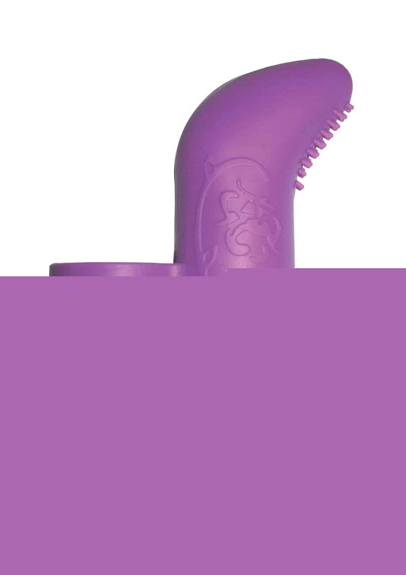 The 9's - S-Finger Silicone G-Spot Vibrator - Purple