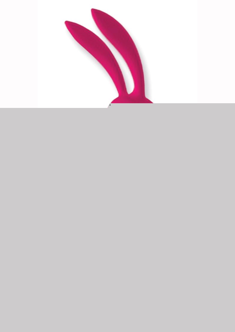 The 9's - Silibuns Silicone Bunny Bullet - Pink