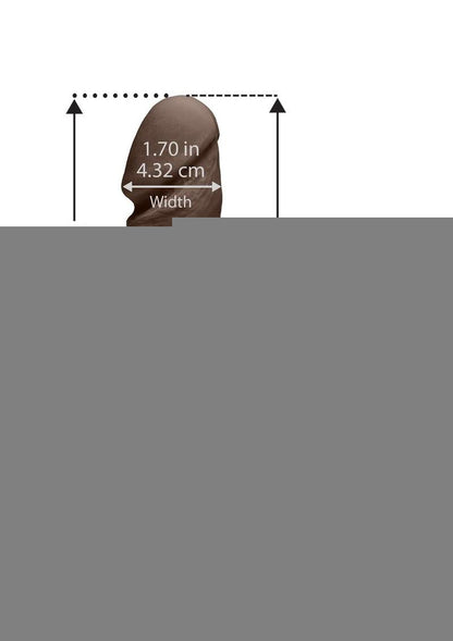 The D Perfect D Ultraskyn Dildo with Balls