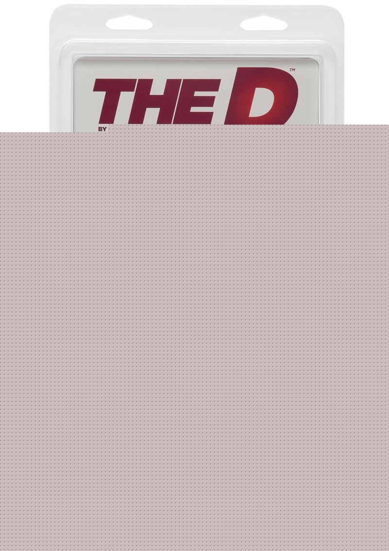 The D Perfect D Ultraskyn Vibrating Dildo with Balls - Brown/Caramel - 7in