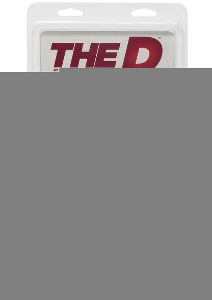 The D Perfect D Ultraskyn Vibrating Dildo with Balls - Brown/Caramel - 7in