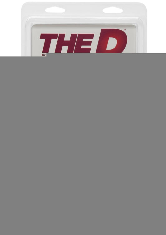 The D Perfect D Ultraskyn Vibrating Dildo with Balls - Brown/Caramel - 7in