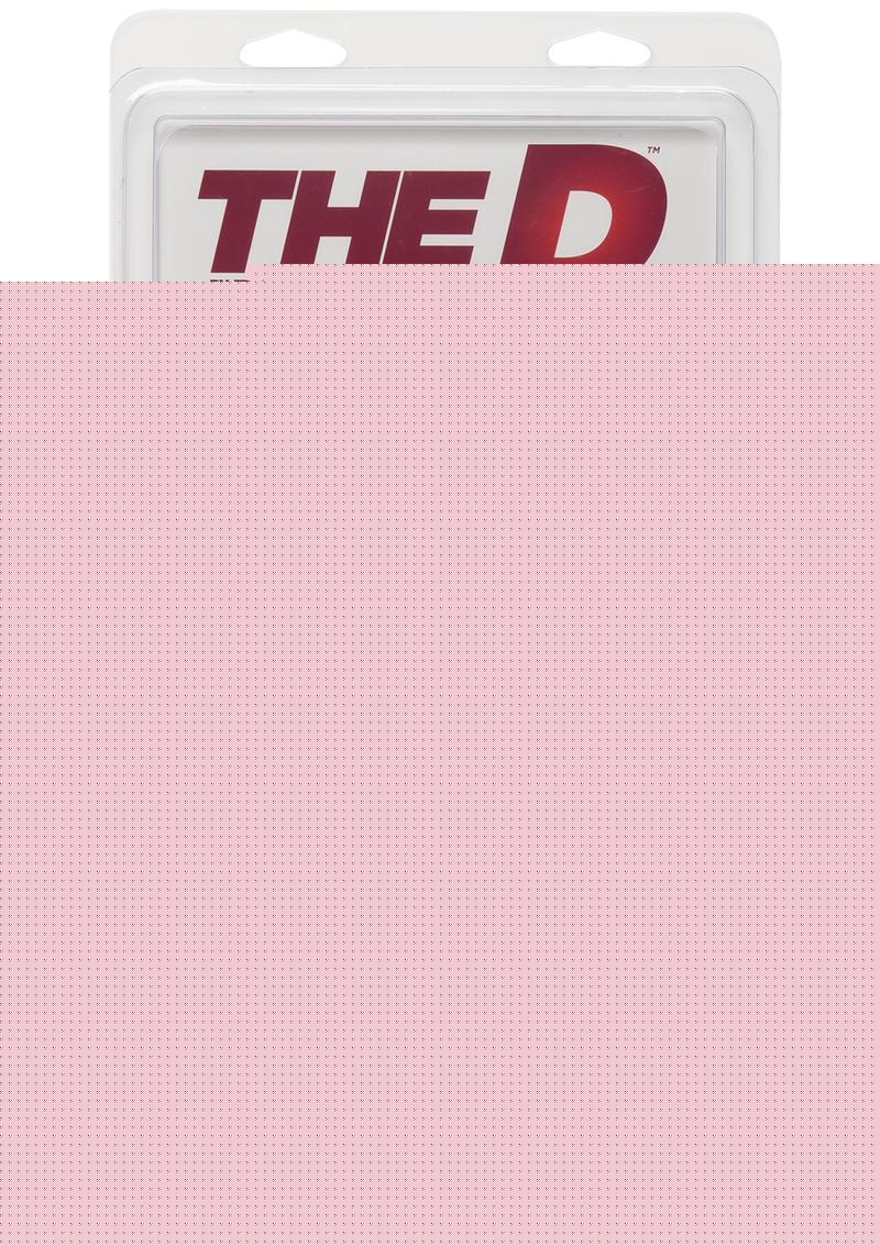 The D Realistic D Ultraskyn Slim Dildo with Balls - Flesh/Vanilla - 7in